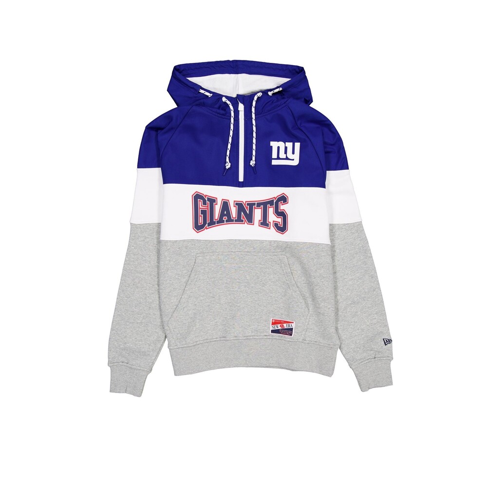 New Era New York Giants Throwback Color Block Hoodie - Size 3XL